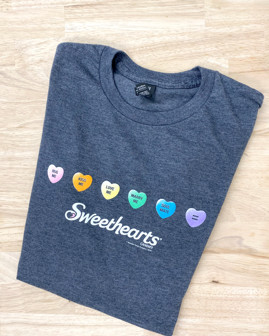 Sweethearts candy graphic tee