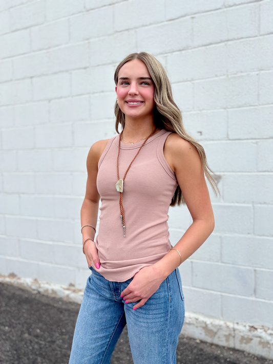 Tan tank top