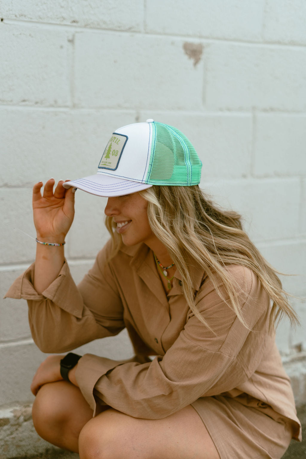 Trucker Hat in light green