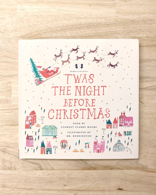 Classic Christmas story, Twas the Night Before Christmas illustrated beautifully