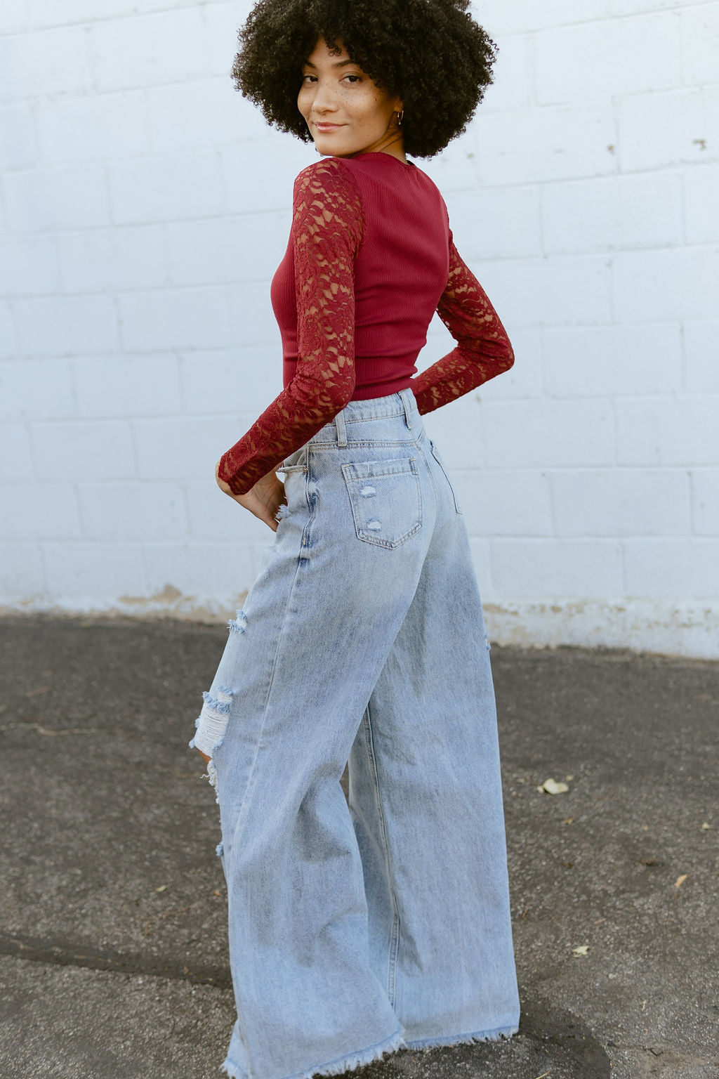 Wide Leg Jeans