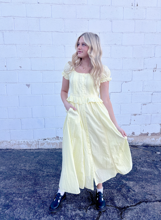 Yellow Spring Dress
